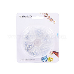 180 шт. 6 стиля бусин из нержавеющей стали 304 STAS-PH0018-23P