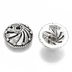 Тибетском стиле сплав шарик крышки&nbsp;TIBE-N006-07AS-LF