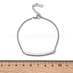 Браслеты из нержавеющей стали 304 со стразами&nbsp;BJEW-P369-01P