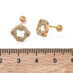 Boucles d'oreilles en acier inoxydable 304&nbsp;SA-CBA1F7E-01G-03