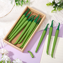 10 шт. пластиковая гелевая ручка в форме перца&nbsp;AJEW-TA0002-42A