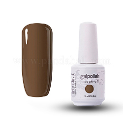 15ml de gel especial para uñas, para estampado de uñas estampado, kit de inicio de manicura barniz, saddle brown, botella: 34x80 mm