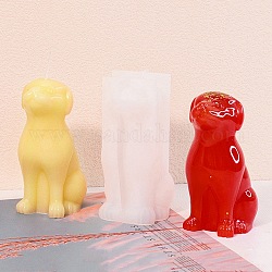 DIY Silicone Candle Molds, Resin Casting Molds, For UV Resin, Epoxy Resin Jewelry Making, Dog, 5.7x6.4x11.2cm