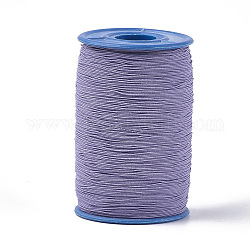 Round Elastic Cord, Lilac, 0.6mm, about 546.8 yards(500m)/roll