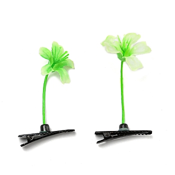 (Defective Closeout Sale: Clip Scratches) Bean Sprout Plastic Alligator Hair Clips PHAR-XCP0001-23