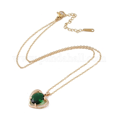 Ожерелья из нержавеющей стали 304 с цепочкой из троса NJEW-P309-01G-1