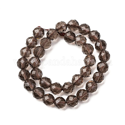 Натуральные ледяные обсидиановые бусинки G-S345-6mm-38-1