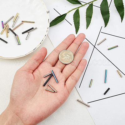 Трубчатые бусины из нержавеющей стали 304 STAS-UN0004-03-1