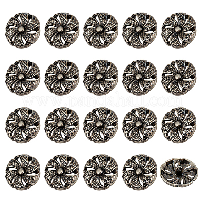 20 шт. пуговицы из сплава BUTT-PH0001-58AS-1