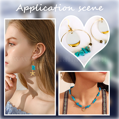 2 нити натуральных бусин говлита нити TURQ-SC0001-17-1