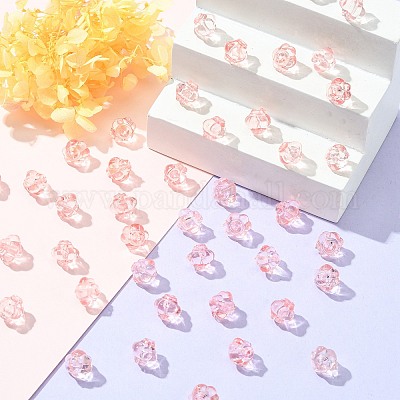 Прозрачные акриловые бусины&nbsp;TACR-S154-20A-52-1