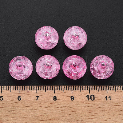 Прозрачных бусин акриловые треск&nbsp;MACR-S373-66B-N02-1