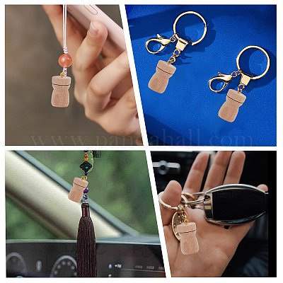 8 комплект деревянных подвесок для флаконов духов WOOD-CA0001-70-1