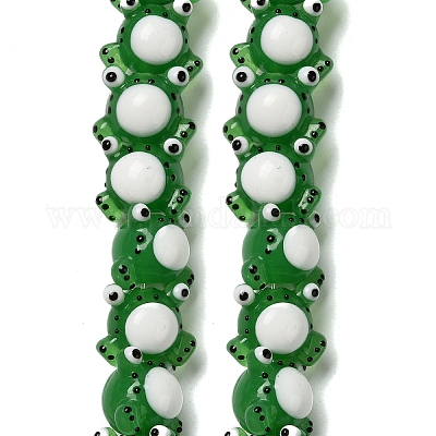 Бусы лэмпворк ручной работы LAMP-Z010-02A-1