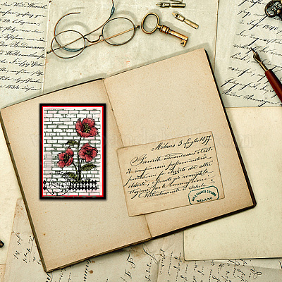 Резиновые прозрачные штампы DIY-WH0251-022-1