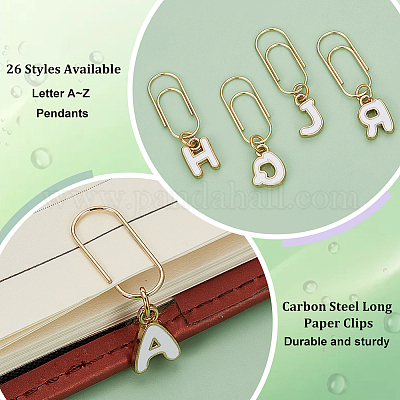 Длинные скрепки из углеродистой стали AJEW-OC00019-1