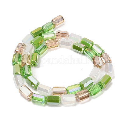 Гальванические стеклянные бусины EGLA-P067-01A-04-1