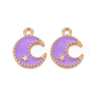 Подвески из эмали и сплава ENAM-S121-063E-1