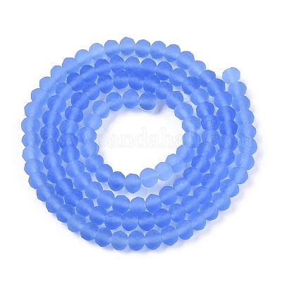 Прозрачные стеклянные бусины EGLA-A044-T4mm-MD14-1