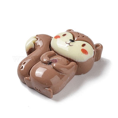 Кабошоны из непрозрачной смолы на осеннюю тематику CRES-A055-01F-1