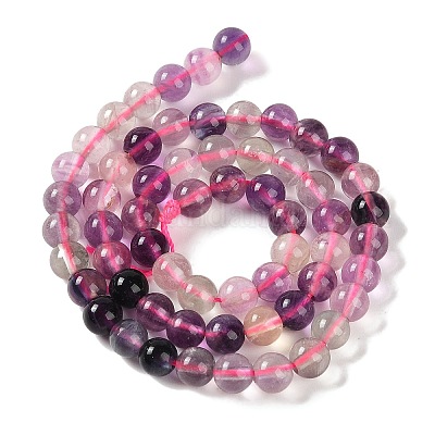 Природного флюорита бисер нитей G-P530-B09-02-1