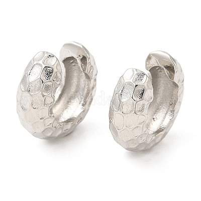 Латунные серьги-каффы для женщин&nbsp;LS-EJEW-Q770-24P-1