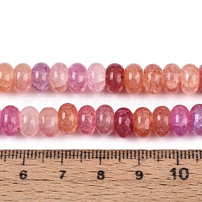 Стеклянные бусины GLAA-N059-5x8mm-24-1