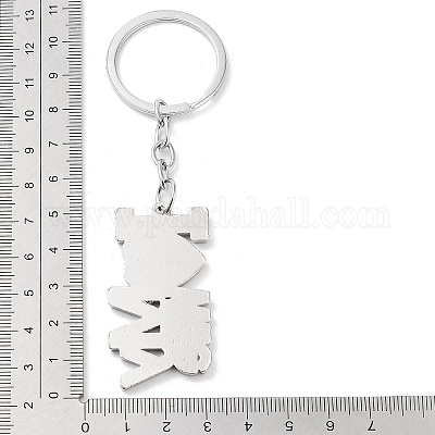 Брелки из сплава эмали KEYC-P020-A03-1