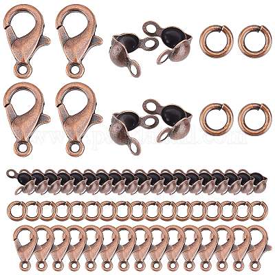 Наборы фурнитуры для карабинов из цинкового сплава DIY-GO0002-21RC-1