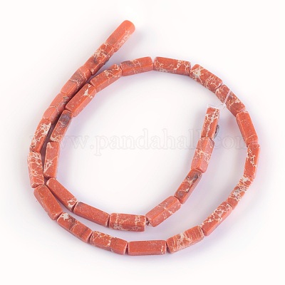 Синтетические имперские нитки из яшмы G-E508-02A-1