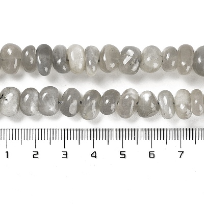 Натуральные серые бусины из лунного камня G-G053-C10-01-1