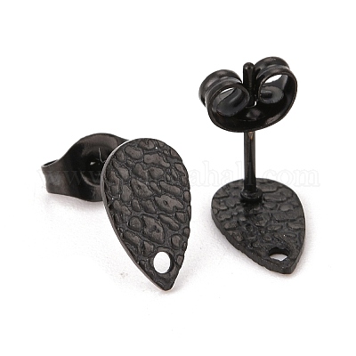 Фурнитура для сережек-гвоздиков из нержавеющей стали 304 STAS-O119-29EB-1