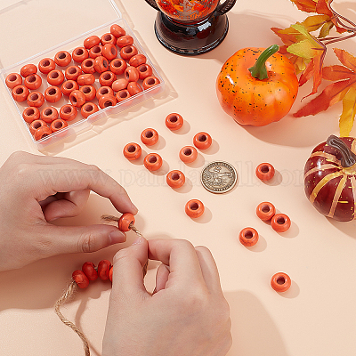 60 шт окрашенные синтетические бирюзовые европейские бусины&nbsp;SPDL-PH0001-04-1