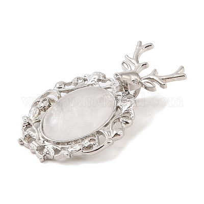 Природного кварца хрустальных подвесок G-A226-02P-06-1