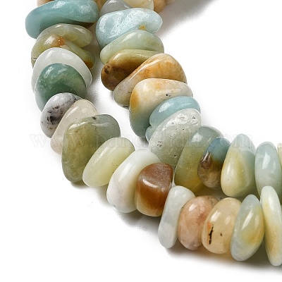 Натуральный цветок амазонитовые бусины пряди G-A285-A11-01-1