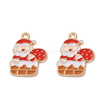 Подвески из эмали и сплава ENAM-I061-01KCG-16-1