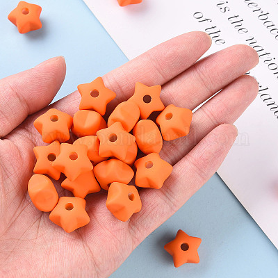 Акриловые бусины&nbsp;LS-OACR-S039-01-84-1