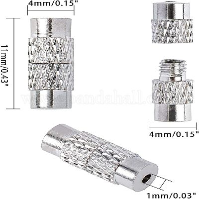 Колонка латунь винт застежками KK-CA0001-05P-1