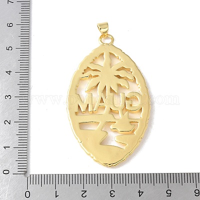 Латунные подвески&nbsp;KK-A252-24G-1