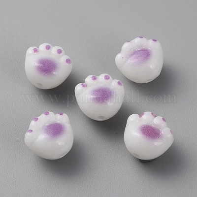 Opake Legierung Perlen&nbsp;OACR-WH0036-10G-1
