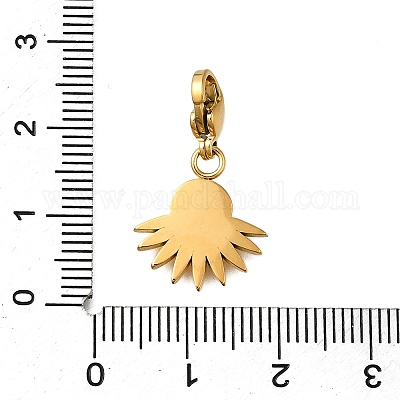 Подвесные украшения из нержавеющей стали sun 304 STAS-R159-29G-1