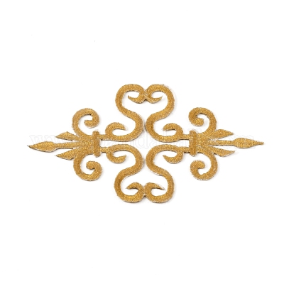 Нашивка на ткани с компьютерной вышивкой DIY-WH0304-227-1