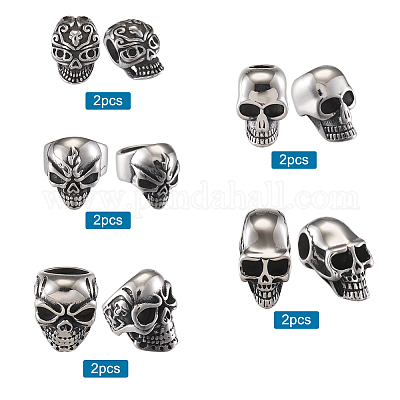 Европейские бусины из нержавеющей стали 304 STAS-TA0004-24-1