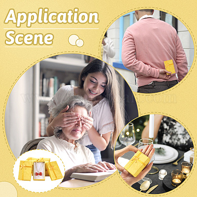 Картон комплект ювелирных изделий коробки CON-TAC0009-03B-1