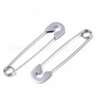 new large brooch stainless steel safety