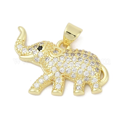 Латунные микро проложить кубического циркония подвески KK-D317-130G-1