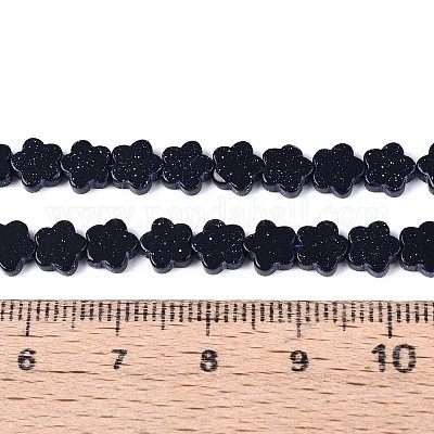 Синтетический синий авантюрин бисер нитей G-N257-24A-01-1