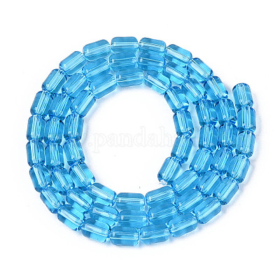 Прозрачные стеклянные бусины&nbsp;GLAA-T028-14T-04-1