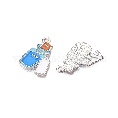 Подвески из сплава с эмалью на тему Хэллоуина ENAM-T020-08J-1