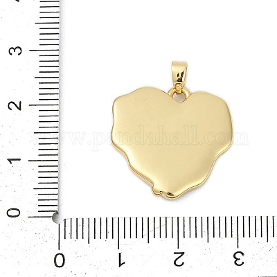 Латунь эмаль подвески KK-U068-13B-06G-1